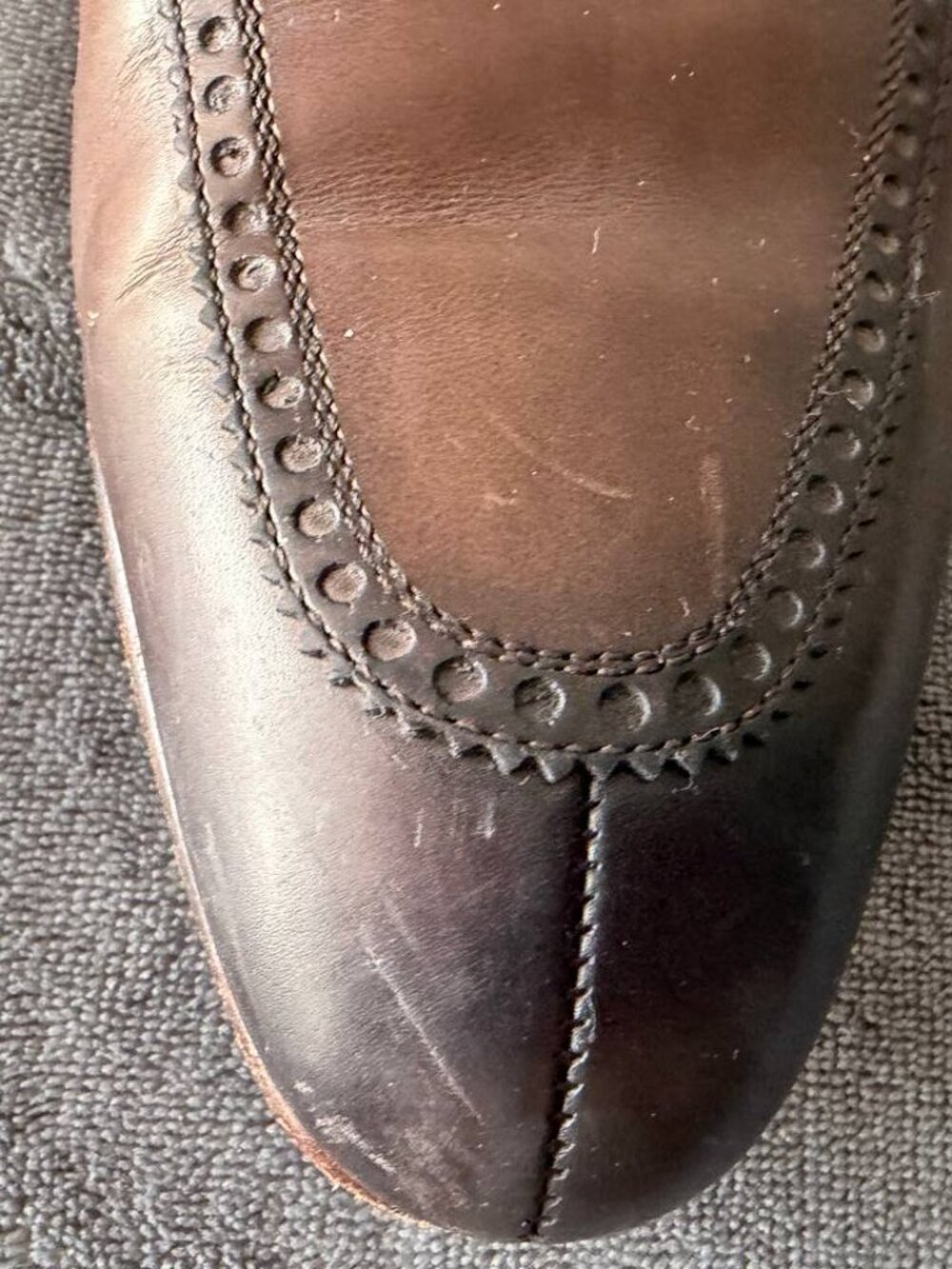Gucci Horsebit Loafers Men 8 Brown Leather Dress Shoes Italy Slip-On Snaffle - Picture 12 of 14
